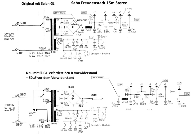 Netzteil Schema